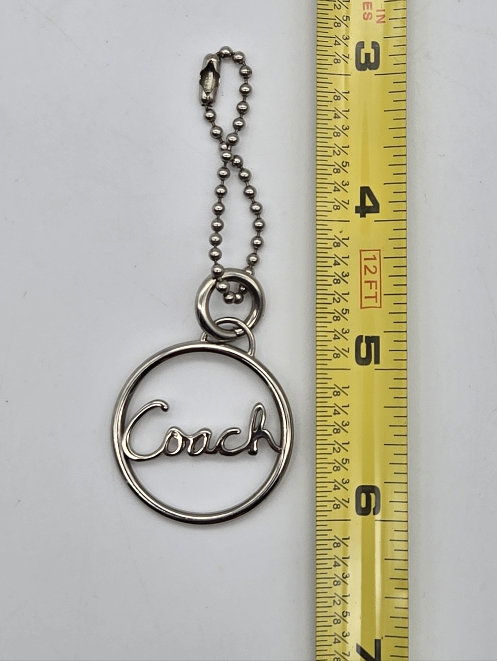 Coach Circle Script Charm - Picture 4 of 4